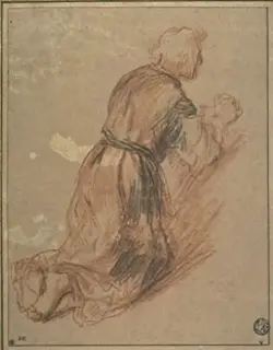 Kneeling Man Rembrandt